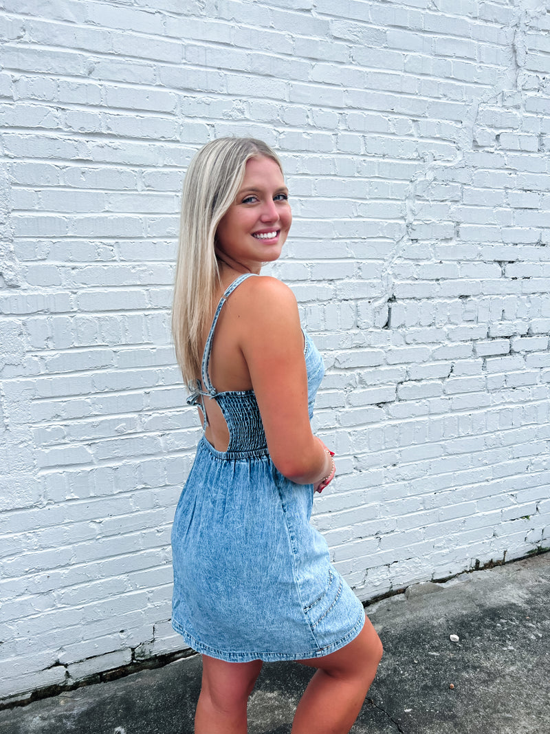 Hollister sale denim dress