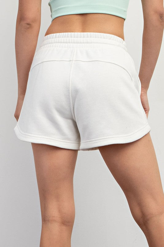 French Terry Short - Off White