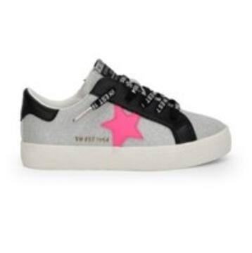 Tween Vintage Havana Youth Jade Glitter Sneaker - Pink Star