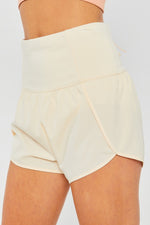 Athletic Inner Brief Back Pocket Shorts - Butter